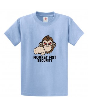 Monkey Fist Security Classic Unisex Kids and Adults T-Shirt For Sitcom Fans